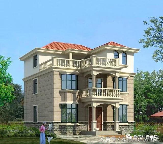 今年最暢銷(xiāo)的9款農(nóng)村別墅設(shè)計(jì)施工圖，總有適合你的那一款
