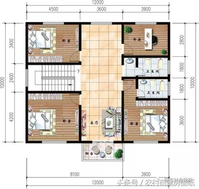 今年最暢銷(xiāo)的9款農(nóng)村別墅設(shè)計(jì)施工圖，總有適合你的那一款