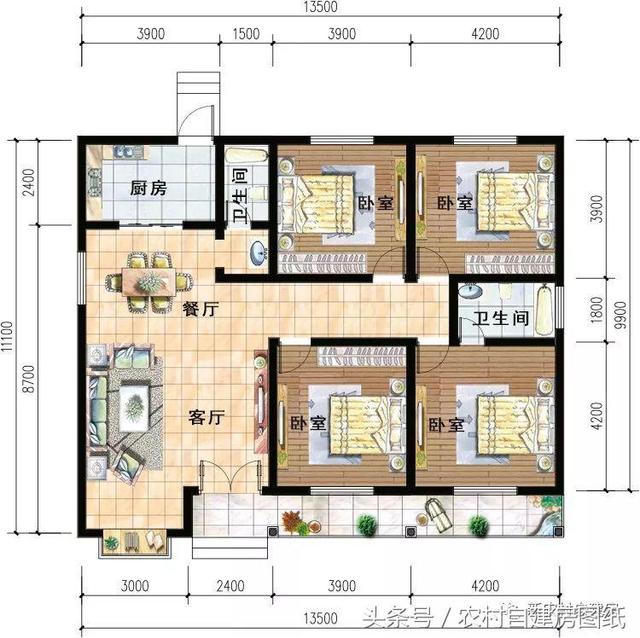 今年最暢銷(xiāo)的9款農(nóng)村別墅設(shè)計(jì)施工圖，總有適合你的那一款