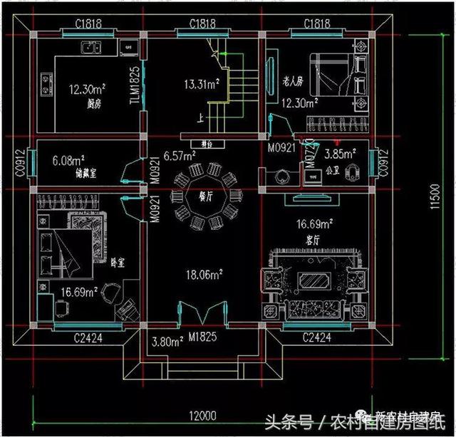 今年最暢銷(xiāo)的9款農(nóng)村別墅設(shè)計(jì)施工圖，總有適合你的那一款