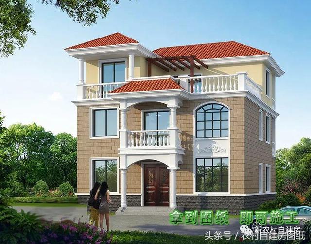今年最暢銷(xiāo)的9款農(nóng)村別墅設(shè)計(jì)施工圖，總有適合你的那一款