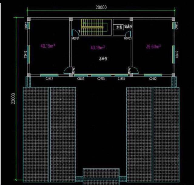 傳統(tǒng)中式四合院別墅設(shè)計圖，農(nóng)村自建房的優(yōu)選，你需要的它都有