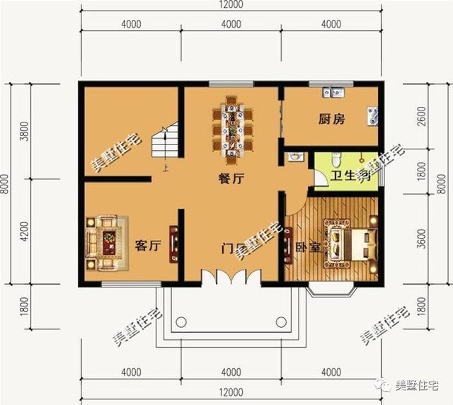6棟等面寬的農(nóng)村別墅設(shè)計(jì)圖，好看又實(shí)用，兩層三層都有，村里人看了都喜歡