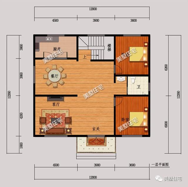 6棟等面寬的農(nóng)村別墅設(shè)計(jì)圖，好看又實(shí)用，兩層三層都有，村里人看了都喜歡
