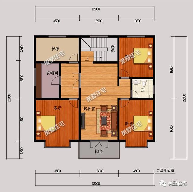 6棟等面寬的農(nóng)村別墅設(shè)計(jì)圖，好看又實(shí)用，兩層三層都有，村里人看了都喜歡