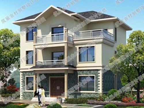 2款三層農村自建房，主體造價40萬，戶型實用大氣，空間足夠寬敞，功能多樣，滿足三四代同堂沒問題！