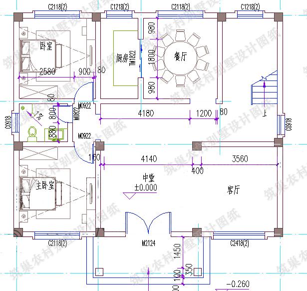 2款三層農村自建房，主體造價40萬，戶型實用大氣，空間足夠寬敞，功能多樣，滿足三四代同堂沒問題！