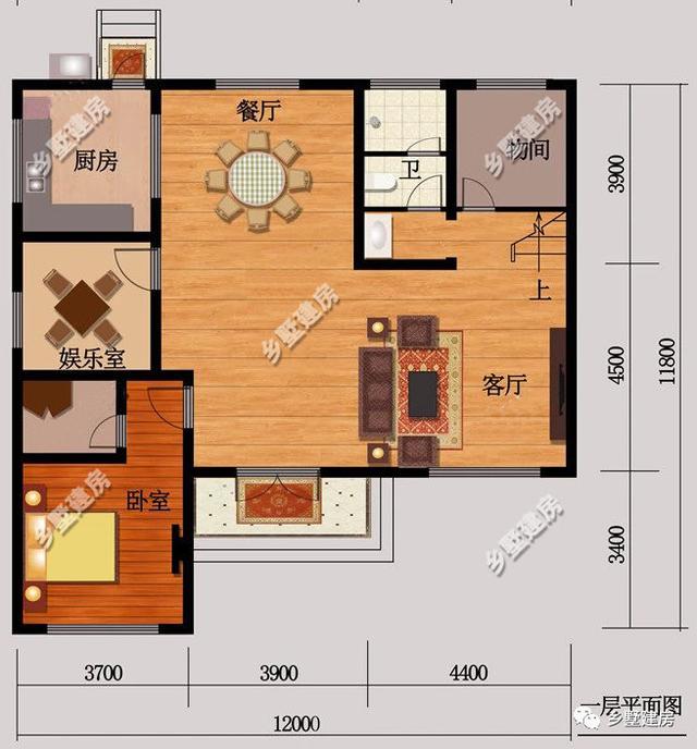 2款農(nóng)村三層別墅設(shè)計圖，豪華大氣，不到30萬卻建出了豪宅的效果！你會選哪款？