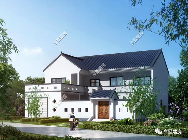 2款農(nóng)村三層別墅設(shè)計圖，豪華大氣，不到30萬卻建出了豪宅的效果！你會選哪款？
