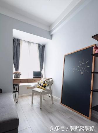 小戶型85㎡簡約北歐風(fēng)3居室，軟硬裝花了17萬，儲物空間大，電視墻裝修最成功！