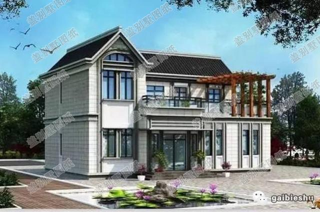 2廳5臥3衛(wèi)二層別墅設(shè)計圖，14×10米，造價25萬，帶火炕