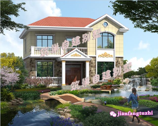 2款簡約二層農(nóng)村自建別墅設(shè)計圖，造價20萬以內(nèi)，經(jīng)濟實用。