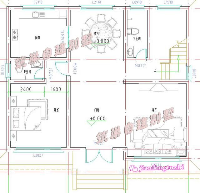 120平米12x10米二層農(nóng)村自建房，經(jīng)濟(jì)實(shí)用，設(shè)計(jì)新穎美觀，造價20萬左右
