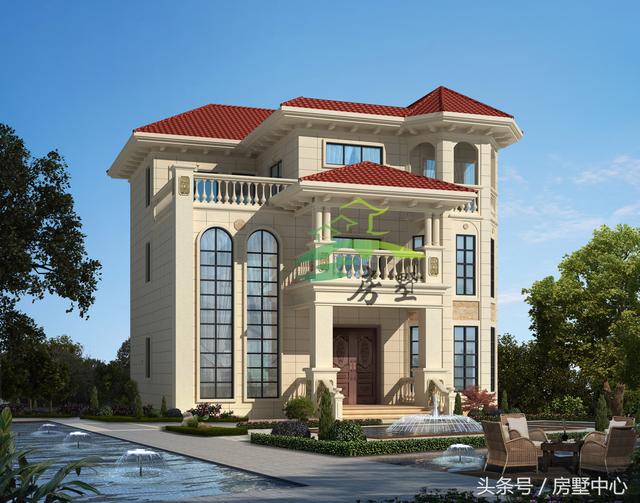 湖南衡陽三層精品小別墅設(shè)計圖，豪華大氣，占地還小！