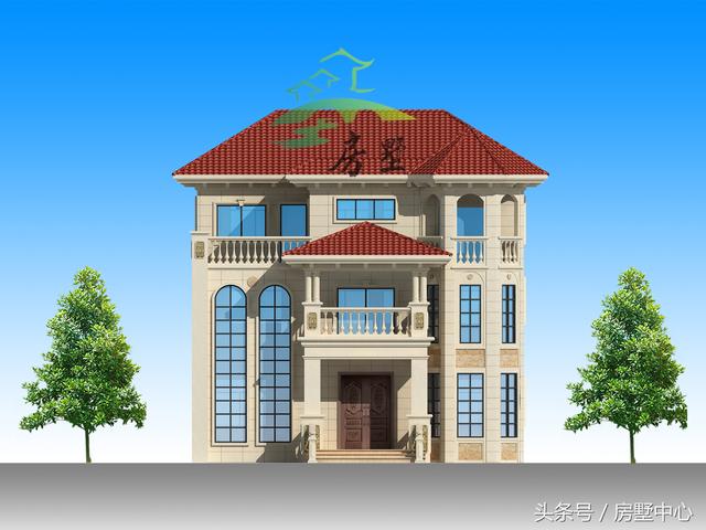 湖南衡陽三層精品小別墅設(shè)計圖，豪華大氣，占地還小！