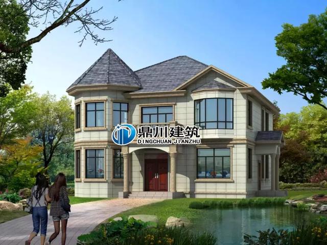 12套歐式自建別墅設(shè)計(jì)圖，任意一棟都精致大氣，農(nóng)村生活一樣過(guò)的舒適有品味，不比城里差！