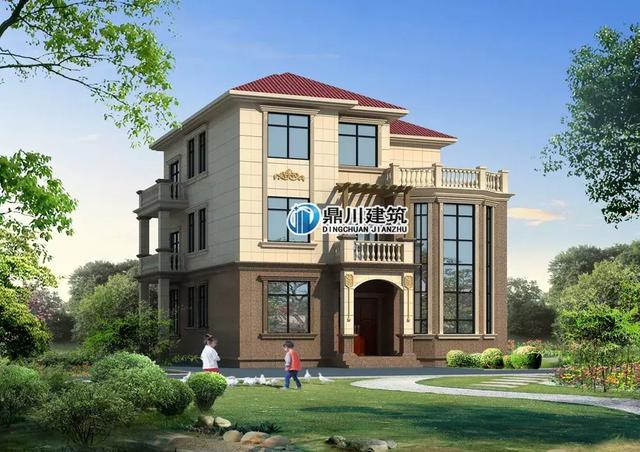 12套歐式自建別墅設(shè)計(jì)圖，任意一棟都精致大氣，農(nóng)村生活一樣過(guò)的舒適有品味，不比城里差！