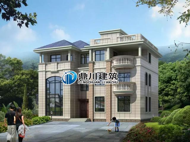 12套歐式自建別墅設(shè)計(jì)圖，任意一棟都精致大氣，農(nóng)村生活一樣過(guò)的舒適有品味，不比城里差！