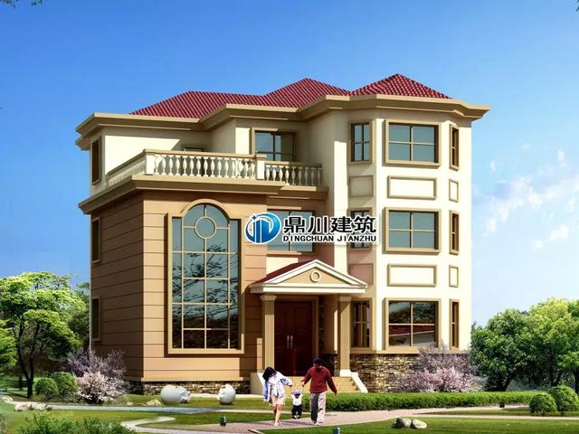 12套歐式自建別墅設(shè)計(jì)圖，任意一棟都精致大氣，農(nóng)村生活一樣過(guò)的舒適有品味，不比城里差！