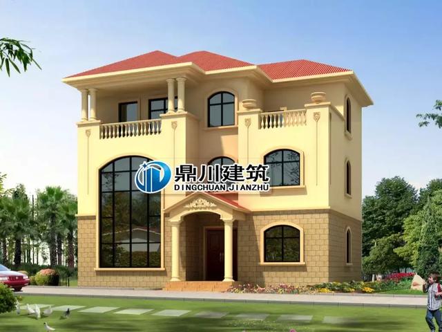 12套歐式自建別墅設(shè)計(jì)圖，任意一棟都精致大氣，農(nóng)村生活一樣過(guò)的舒適有品味，不比城里差！