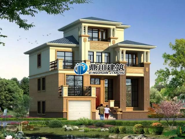 12套歐式自建別墅設(shè)計(jì)圖，任意一棟都精致大氣，農(nóng)村生活一樣過(guò)的舒適有品味，不比城里差！