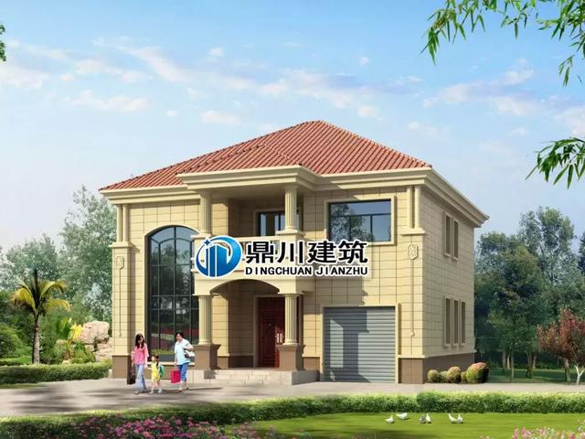 12套歐式自建別墅設(shè)計(jì)圖，任意一棟都精致大氣，農(nóng)村生活一樣過(guò)的舒適有品味，不比城里差！