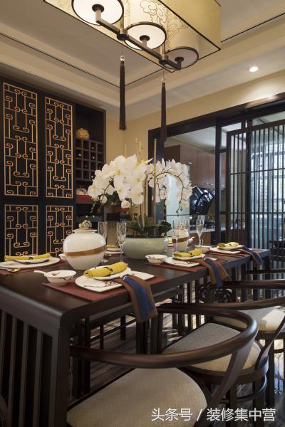 200平新中式裝修，現(xiàn)代時尚元素與傳統(tǒng)風(fēng)格文化的融合與碰撞