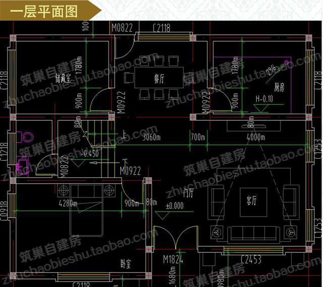 3款占地100平方米三層農(nóng)村獨棟自建別墅設計圖，豪華大氣，造價僅30萬