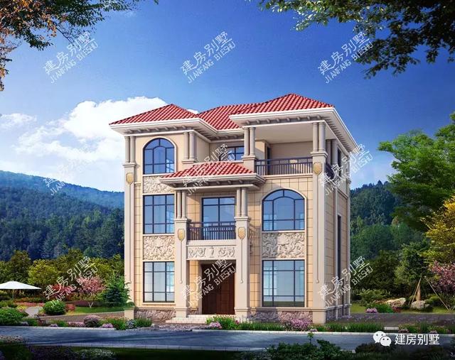 3套別墅戶型是農村自建房的首選，既漂亮又實用，造價都30來萬