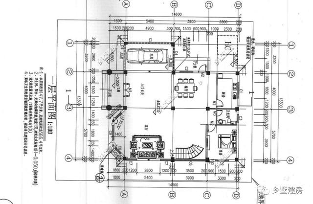 三層農(nóng)村自建房，13.3×14.6米，完美的空間布局，完勝城市商品房！