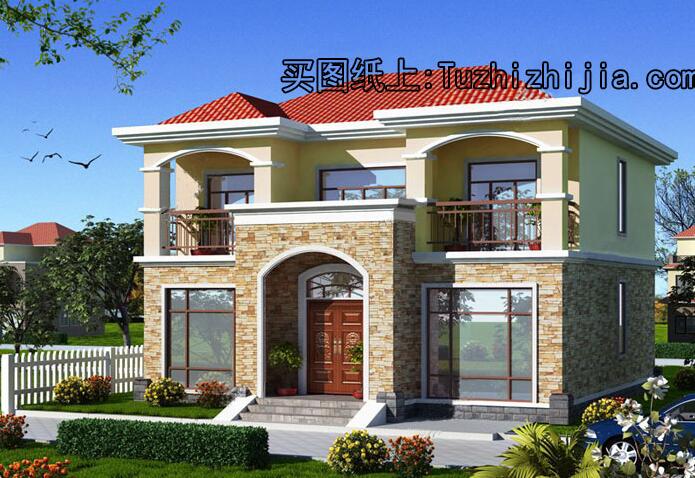 3款農(nóng)村10萬元二層樓房設(shè)計圖，70-100平別墅，超實用！