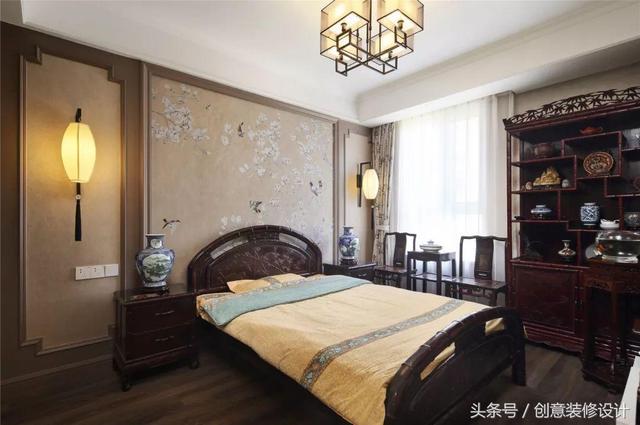 110㎡美式小三居用了32萬裝修，爸媽最滿意老人房的設(shè)計！