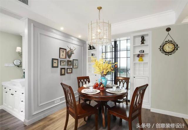 110㎡美式小三居用了32萬裝修，爸媽最滿意老人房的設(shè)計！