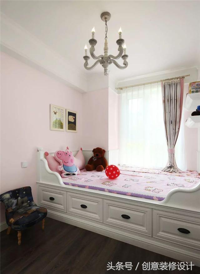 110㎡美式小三居用了32萬裝修，爸媽最滿意老人房的設(shè)計！