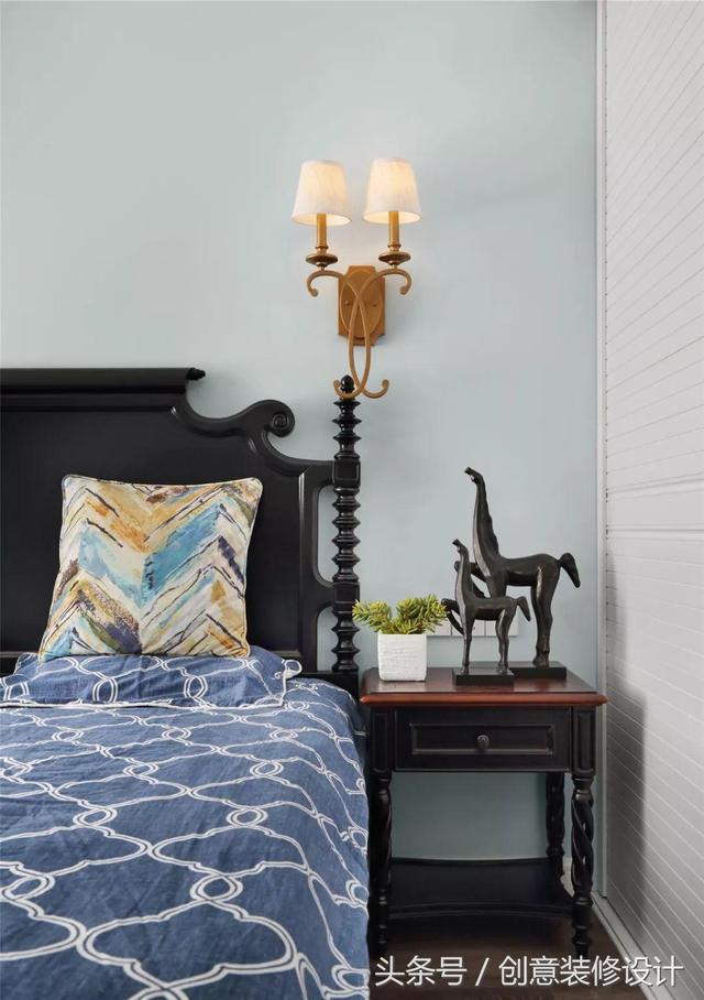 110㎡美式小三居用了32萬裝修，爸媽最滿意老人房的設(shè)計！