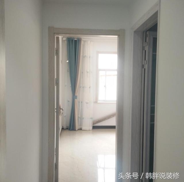 90㎡小三房簡裝8萬搞定，工薪階層新房裝修，瓷磚搭配大白墻。