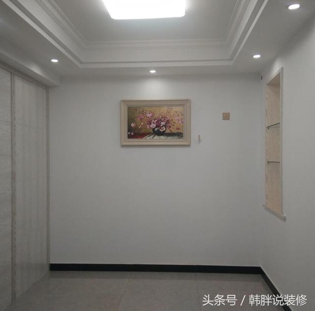 90㎡小三房簡裝8萬搞定，工薪階層新房裝修，瓷磚搭配大白墻。