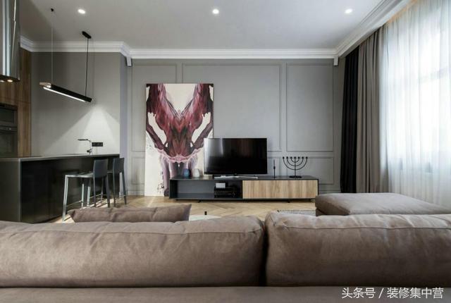 180平方現(xiàn)代簡約裝修案例，簡單大方，個性鮮明，功能性高，人人會卻非人人懂