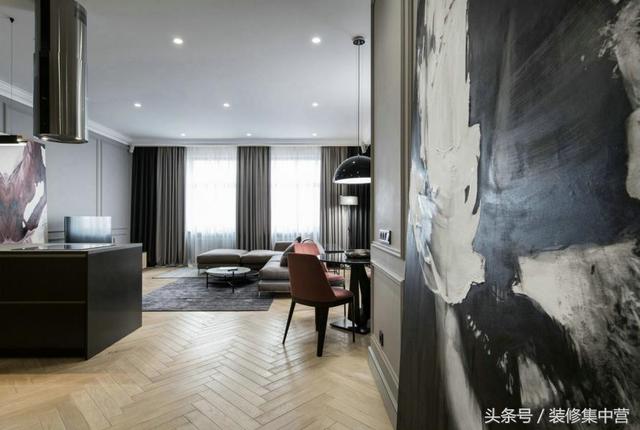 180平方現(xiàn)代簡約裝修案例，簡單大方，個性鮮明，功能性高，人人會卻非人人懂