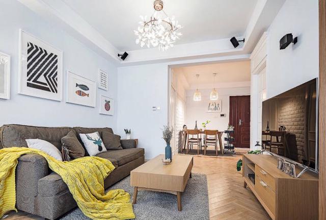 90后小情侶的新房，北歐風(fēng)兩居室裝修 每個(gè)細(xì)節(jié)的裝修都令人驚叫