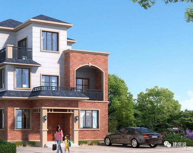 108㎡的三層別墅設計圖，宅基地小，別煩惱，一起來漲姿勢