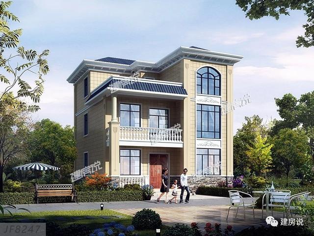 108㎡的三層別墅設計圖，宅基地小，別煩惱，一起來漲姿勢