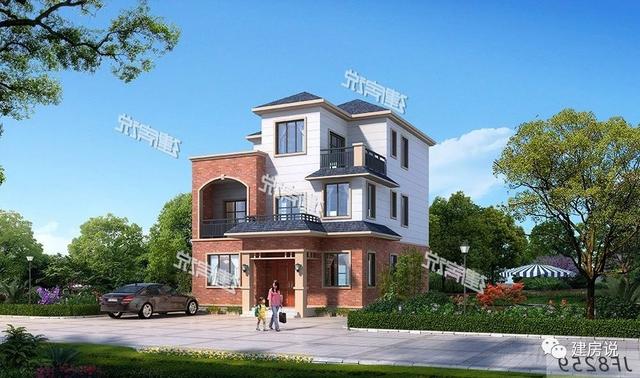 108㎡的三層別墅設計圖，宅基地小，別煩惱，一起來漲姿勢