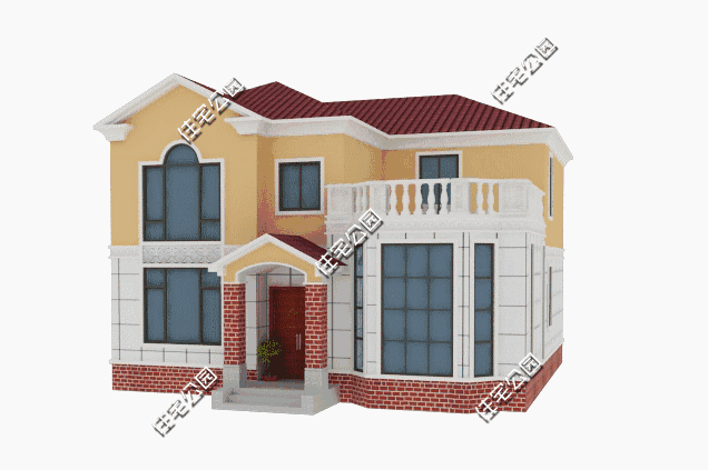 二層農(nóng)村自建房，比別墅還美的一款，35萬(wàn)蓋2層美滋滋，裝修好全村最美