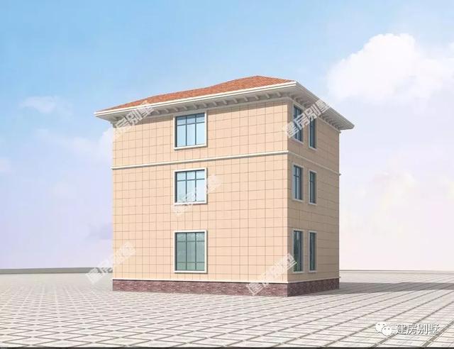 11.3×10米簡歐風(fēng)格三層別墅圖，外觀自帶歐美風(fēng)情，布局實用有格調(diào)，主體30萬建好