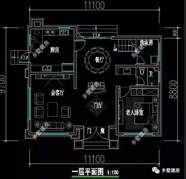 兩款造型經(jīng)典又實(shí)用的三層農(nóng)村別墅圖，主題造價(jià)才30萬(wàn)