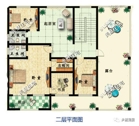 兩款款別致小洋樓設(shè)計(jì)圖，張揚(yáng)而又接地氣，建一棟超有面子！