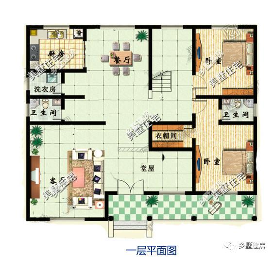 兩款款別致小洋樓設(shè)計(jì)圖，張揚(yáng)而又接地氣，建一棟超有面子！