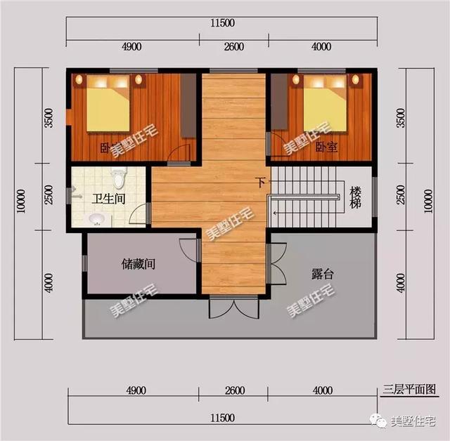 3套新中式風(fēng)格的別墅戶型圖，造價30萬左右，造型更符合現(xiàn)代人的審美