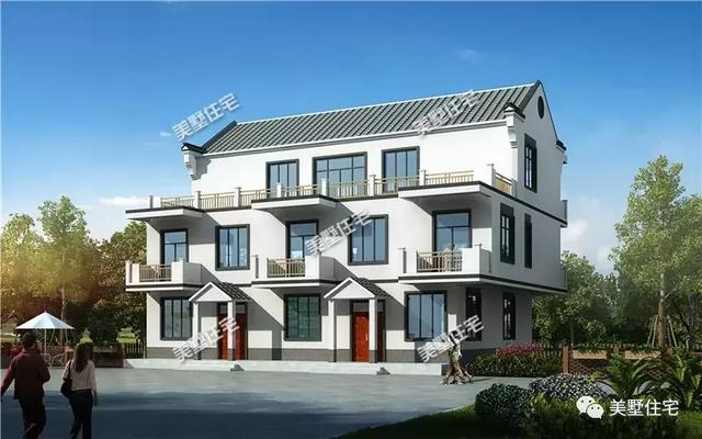 3套新中式風(fēng)格的別墅戶型圖，造價30萬左右，造型更符合現(xiàn)代人的審美